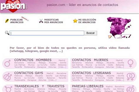 contactos pasión|Alternativas a Pasion.com: webs de contactos para adultos en .